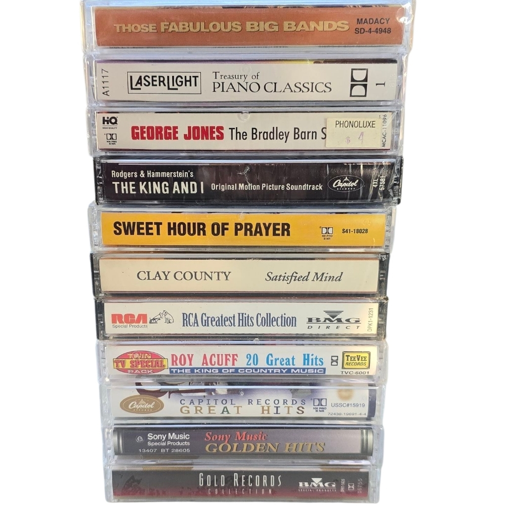 Unopened / New Collection of Music Cassette Tapes
